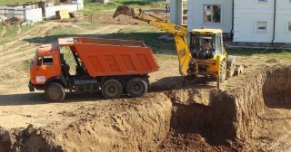 Котлован для дома Псков, цена от 306 руб./м3.